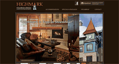 Desktop Screenshot of highmarksteamboat.com